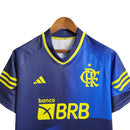 Camisa Flamengo Third (3) 2023/24 Adidas Torcedor Masculina - Azul