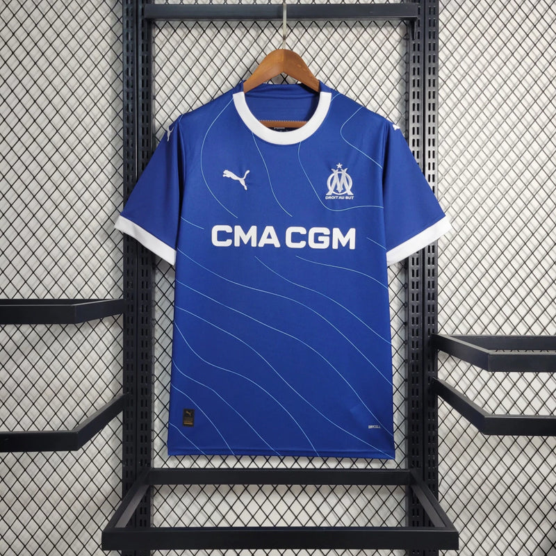 Camisa Olympique de Marseille Away (2) 2023/24 Puma Torcedor Masculina