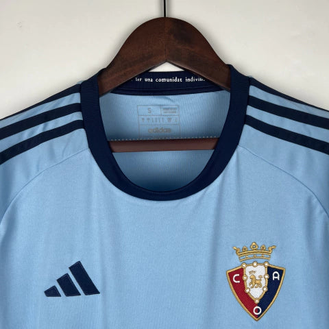 Camisa Osasuna Away II 2023/24 Adidas Torcedor Masculina - Azul