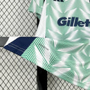 Camisa New England Revolution Away II 2025/26 Adidas Torcedor Masculina Branca, uniforme MLS, escudo bordado, tecnologia AEROREADY, Waze Mix"