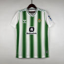 Camisa Real Betis Home I 2023/24 Hummel Torcedor Masculina - Branca e Verde