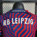 Camisa RB Leipzig Away II 2023/24 Nike Jogador Masculina - Azul e Vermelha
