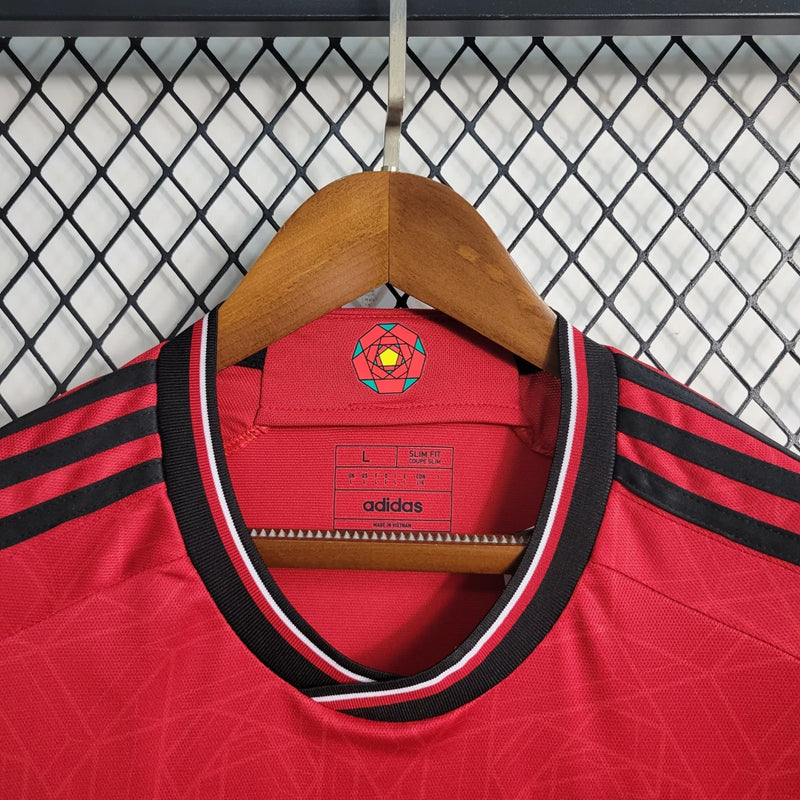 Camisa Manchester United Home (1) 2023/24 Adidas Torcedor Masculina