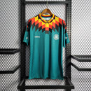Camisa Alemanha Away II 1994/95 Adidas Retrô Masculina branca com detalhes em preto e vermelho, tecido leve e respirável, corte masculino – ideal para torcer, colecionar e uso casual.