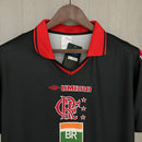 Camisa Flamengo Retrô Third (3) 1999 Torcedor Masculina - preta