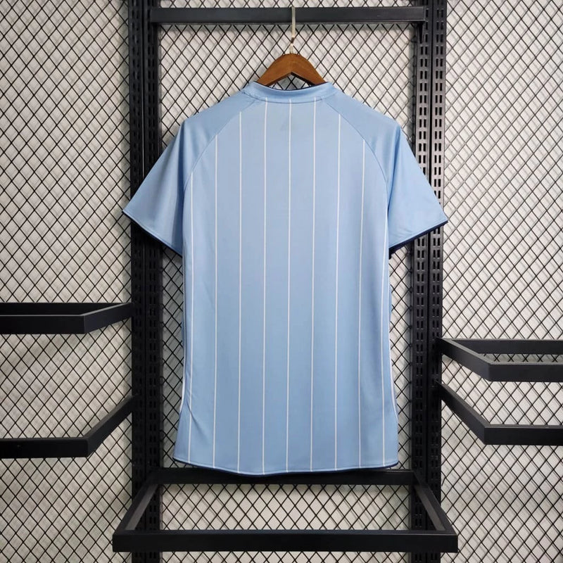 Camisa Manchester City Home (1) 2007/08 Le Coq Sportif Retrô Masculina