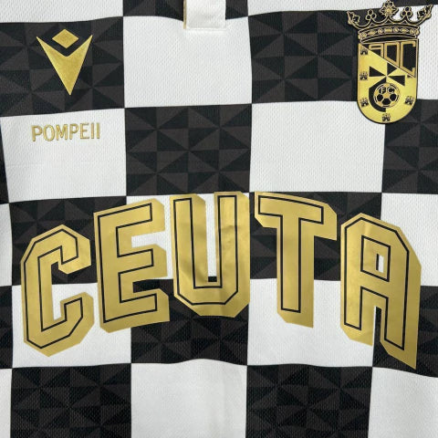 Camisa Ceuta "Copa Del Rey" 2024/25 Torcedor  Masculina - Branca