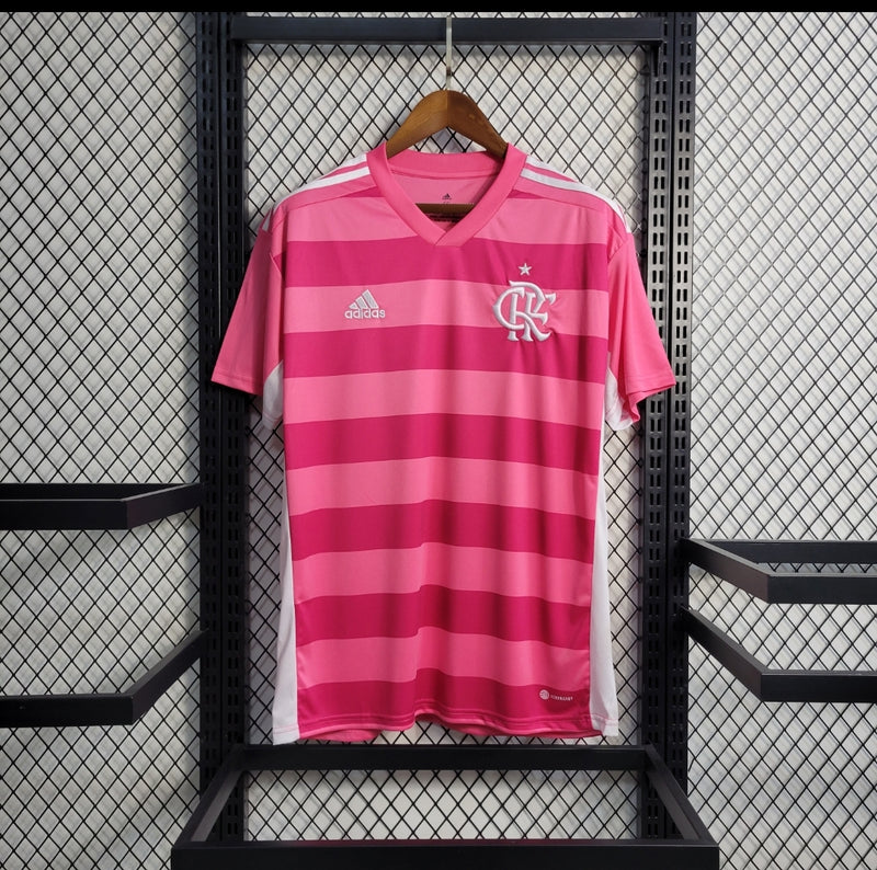 Camisa Flamengo 2022/23 Edição "Outubro Rosa" Torcedor Masculina