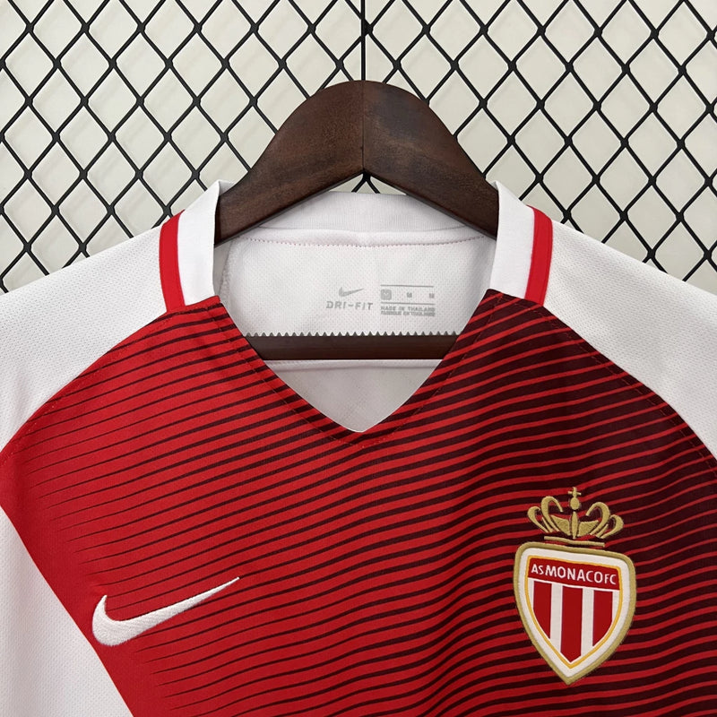 Camisa Mônaco Home (1) 2016/17 Nike Retrô Masculina