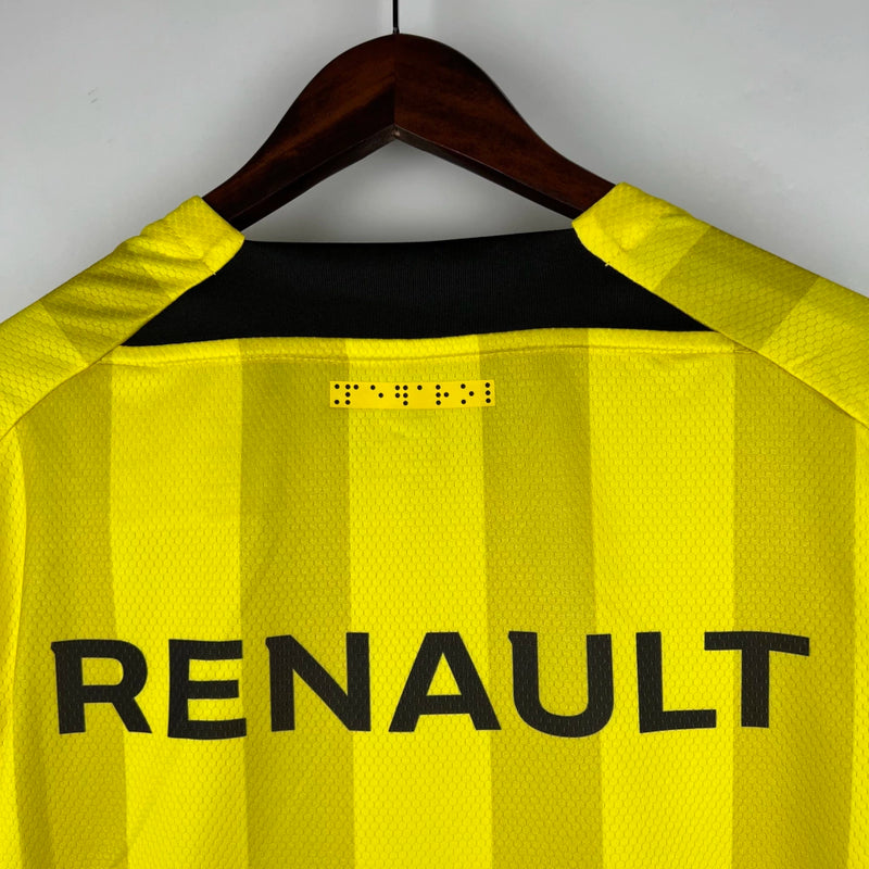 Camisa Peñarol Home I 2023/24 Torcedor Masculina Amarela e Preta, uniforme clássico uruguaio, escudo bordado, tradição e conforto para torcedores"

