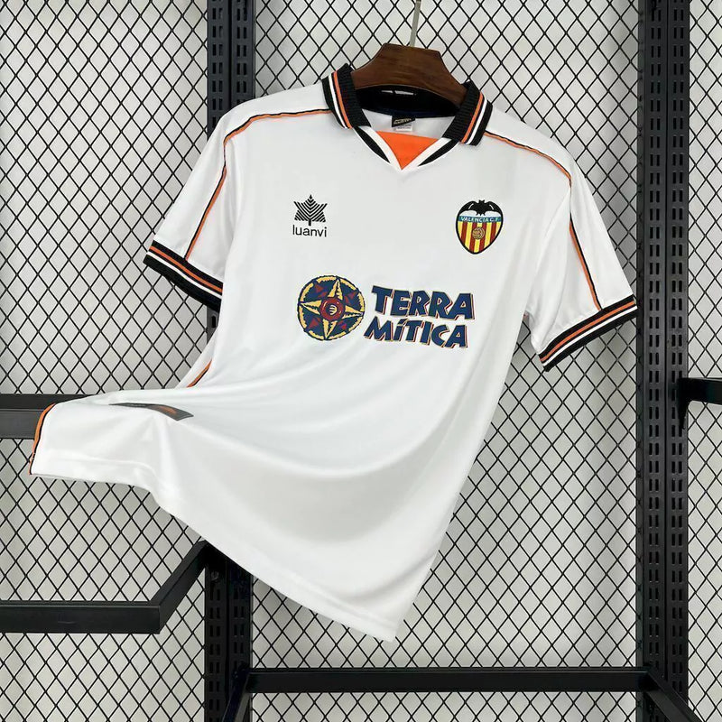 Camisa Valência Home (1) 1999/00 Luanvi Retrô Masculina