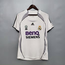 Camisa Real Madrid Home I 2006/07 Adidas Retrô Masculina - Branca