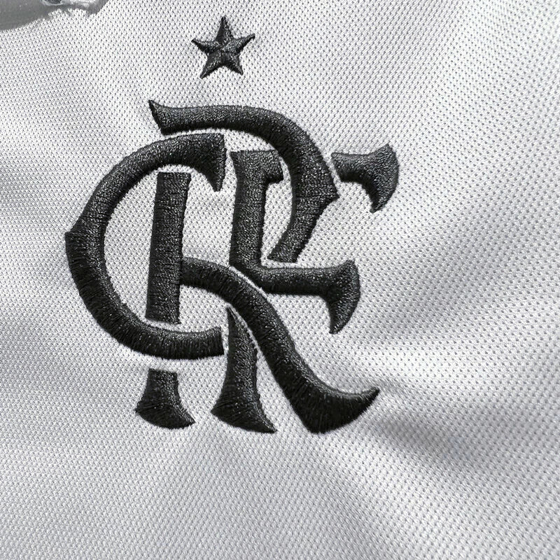 Camisa Flamengo Polo 2023/24  Masculino - Branca