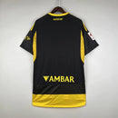 Camisa Real Zaragoza Away II 2023/24 Adidas Torcedor Masculina - Preta e Amarela