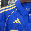 Camisa Oviedo Home I 2025/26 Adidas Torcedor Masculina - Azul