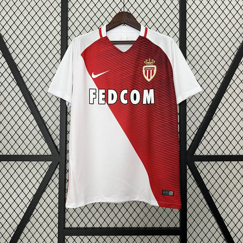 Camisa Mônaco Home (1) 2016/17 Nike Retrô Masculina