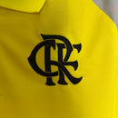 Camisa Polo Flamengo Atleta 2024/25 - Torcedor Masculino Adidas - Amarelo