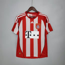 Camisa Bayern de Munique Home I 2010/11 Adidas Retrô Masculina - Vermelha