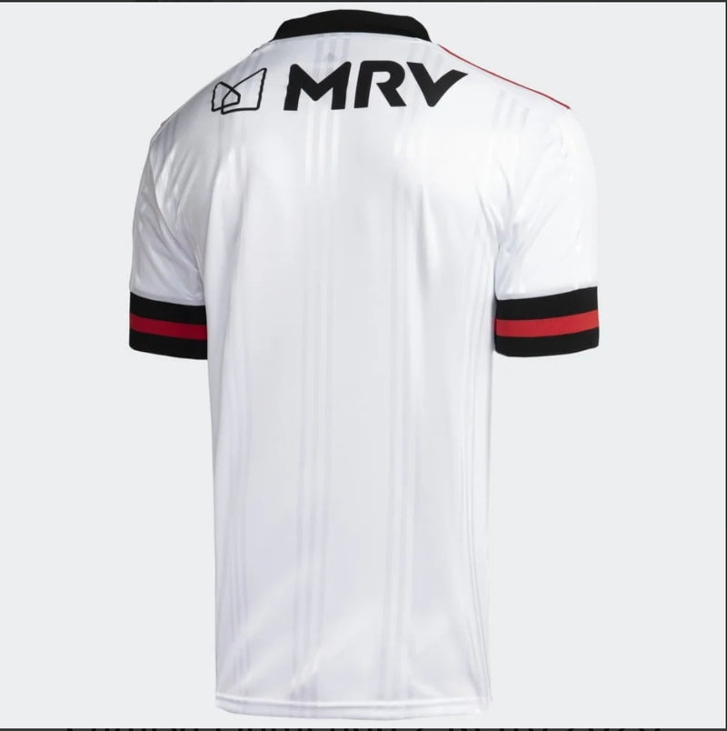 Camisa Flamengo Away (2) Retrô 2020/21 Adidas Torcedor Masculina - Branca