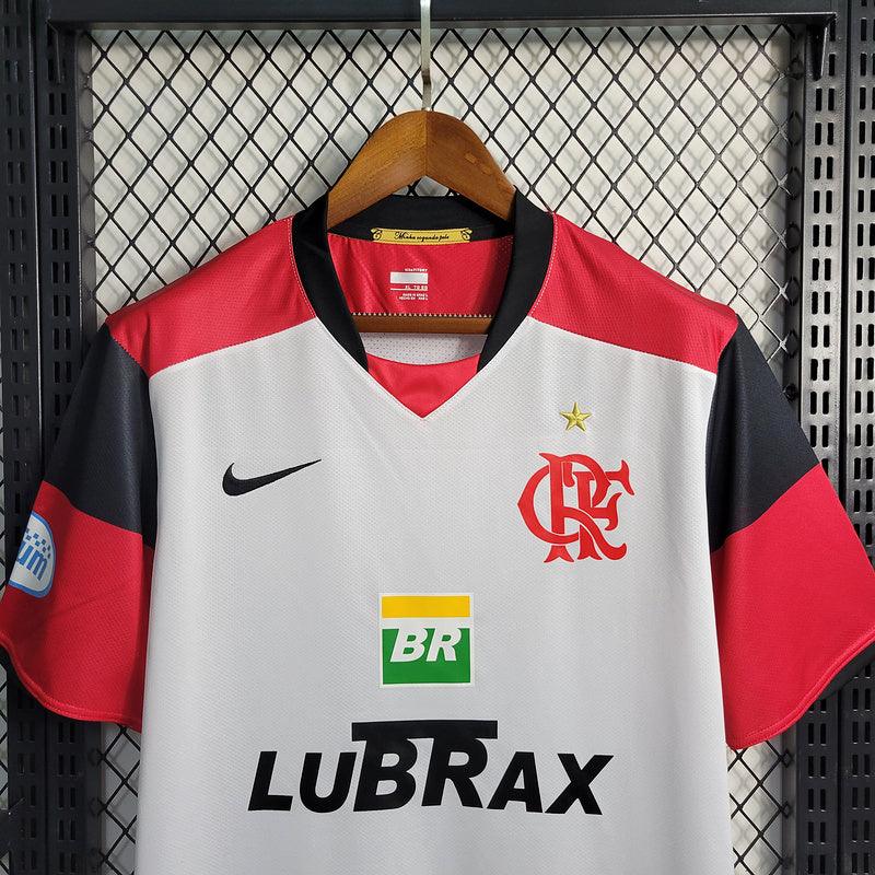 Camisa flamengo Retro Away (2) 2008/09 Adidas Masculino Branco