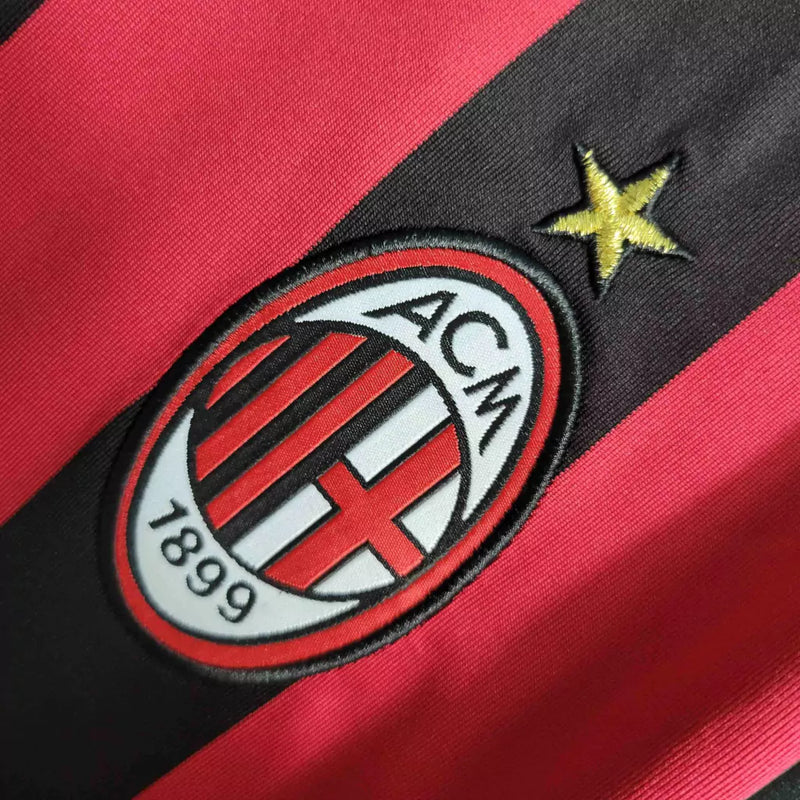 Camisa Milan Retrô 2009/10 Adidas Torcedor Masculina