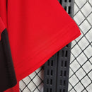 Camisa Athletico Paranaense Home 2024/25 Torcedor Masculina Adidas oficial vermelha e preta com listras