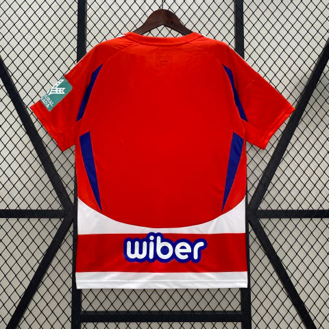 Camisa Granada Home I 2024/25 Adidas Torcedor Masculina - Vermelha e Branca