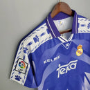 Camisa Retrô Real Madrid Away II 1996/97 Kelme Retrô Masculina - Lilás