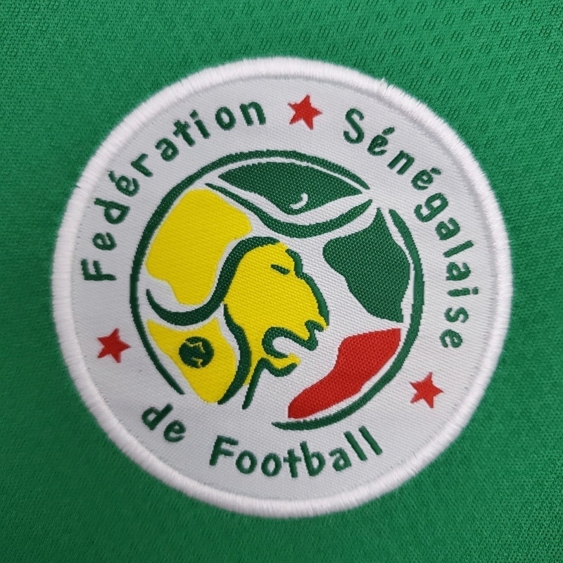 Camisa Senegal retrô 2002 2003 verde masculina titular seleção africana Copa do Mundo uniforme clássico futebol anos 2000Camisa Senegal 2002 retrô
Camisa Senegal Copa do Mundo 2002
Camisa Senegal verde titular
Camisa Senegal futebol retrô
Uniforme retrô seleção Senegal masculina