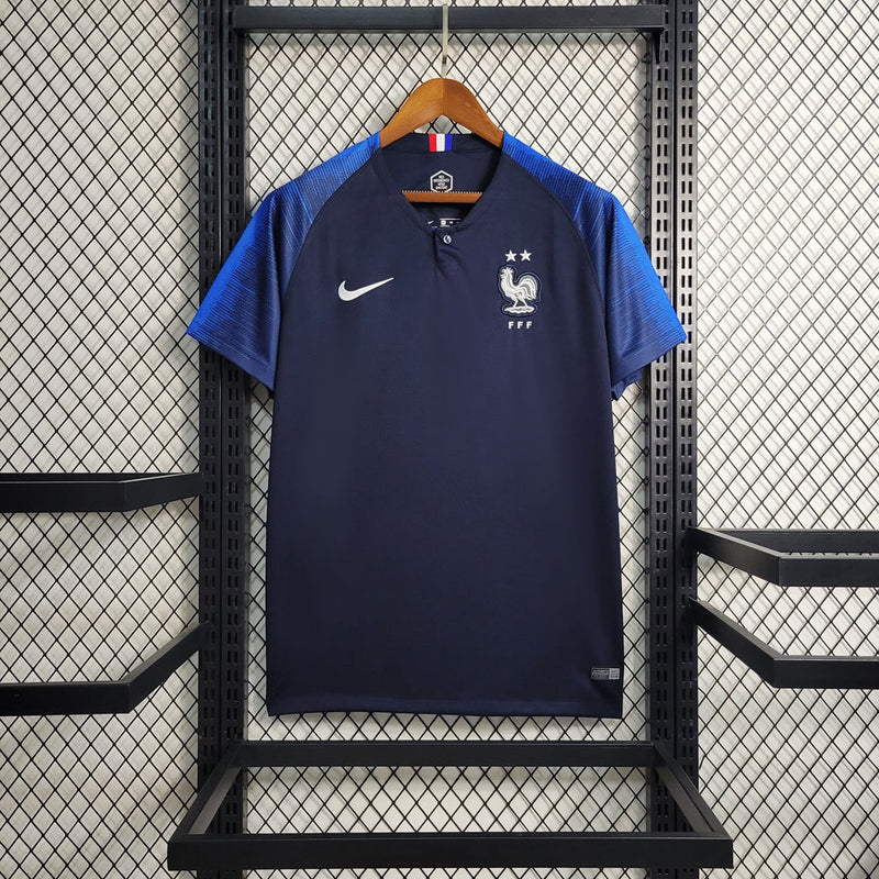 Camisa França Retrô I 2018 Torcedor Masculina