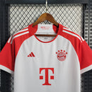 Camisa Bayern de Munique Home I 2023/24 Adidas Torcedor Masculina - Branca