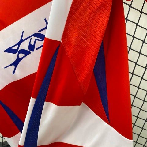 Camisa Granada Home I 2024/25 Adidas Torcedor Masculina - Vermelha e Branca