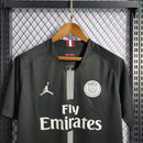 Camisa PSG Retro 2018/19 Jordan Edição Champions League, Torcedor masculina  Preta