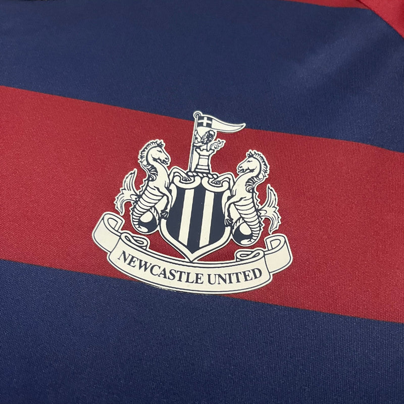 Camisa Newcastle 24/25 Third Torcedor masculina -vermelha/azul