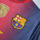 Camisa Barcelona Home I 2012/13  Nike Retrô Masculina - Grená e Azul