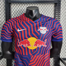 Camisa RB Leipzig Away II 2023/24 Nike Jogador Masculina - Azul e Vermelha