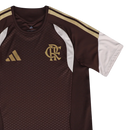 Camisa Flamengo Treino 2026/27  Adidas Torcedor Masculina - Marrom