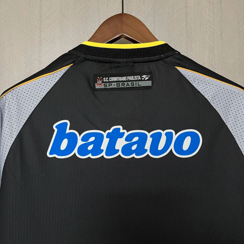 Camisa Corinthians third III 1999 Topper torcedor  masculina - Preto