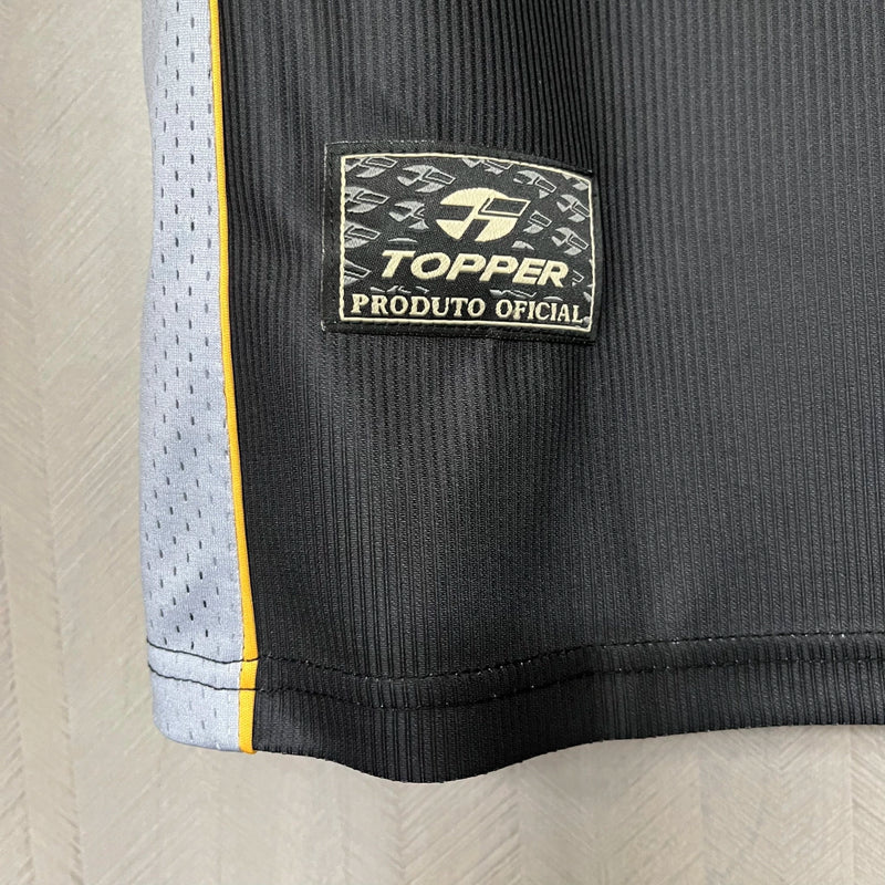 Camisa Corinthians third III 1999 Topper torcedor  masculina - Preto