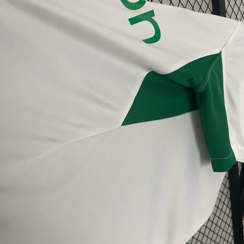 Camisa Atlético Nacional Away II 2024/25 Nike Torcedor Masculina Branca, uniforme colombiano, design moderno e confortável para torcedores apaixonados pelo futebol.”