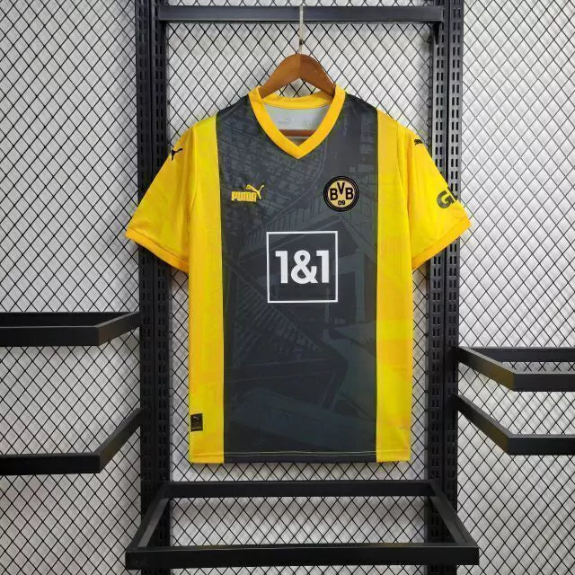 Camisa Borussia Dortmund 'Westfalenstadion 50 Years' 2023/24 Puma Torcedor Masculina