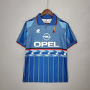 Camisa AC Milan Fourth IV 1995/96 Lotto Retrô Masculina - Azul