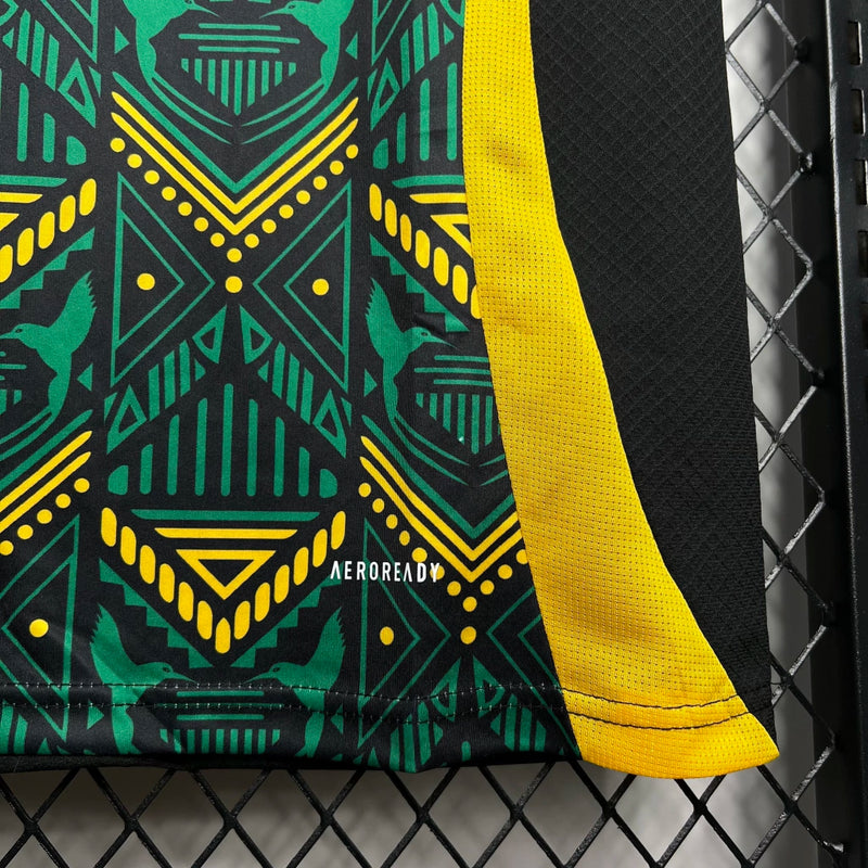 Camisa Jamaica Away II 2024/25 Adidas Torcedor Masculina verde, uniforme alternativo da seleção jamaicana, design vibrante, tecido leve e respirável, corte masculino."
camisa Jamaica Away 2024/25 verde
camisa Adidas Jamaica torcedor
camisa seleção Jamaica masculina
uniforme alternativo Jamaica 2024