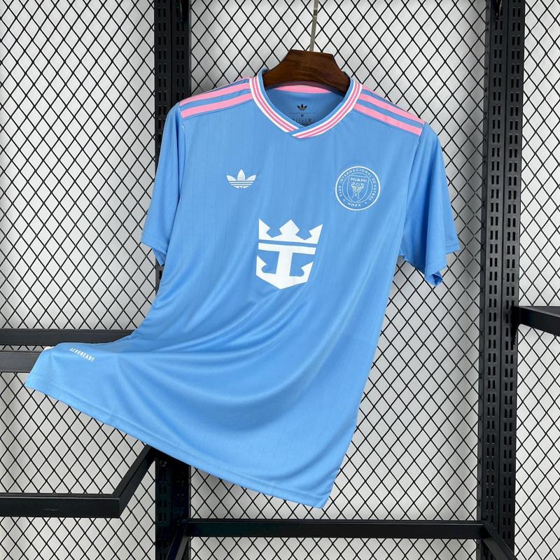Camisa Inter Miami Third (3) 2025/26 Adidas Torcedor Masculina - Azul