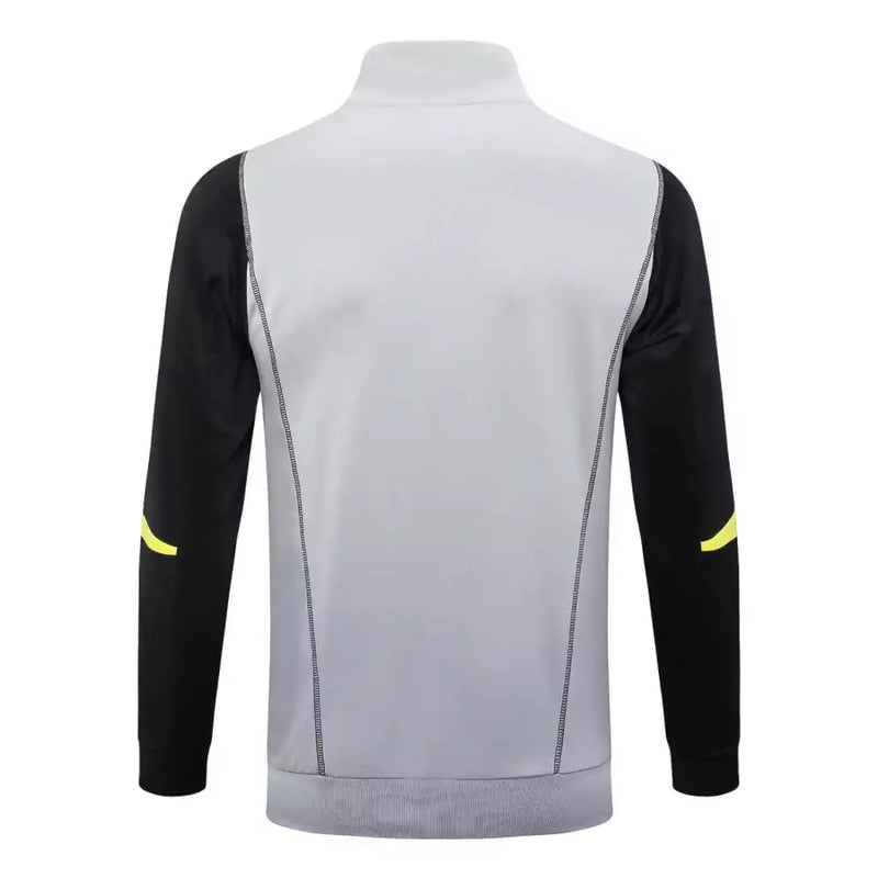 Conjunto agasalho flamengo 2024/25 treino Adidas - cinza