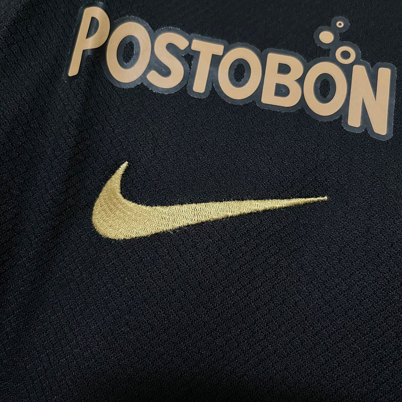 Camisa Atlético Nacional Away (2) 2025/26 Torcedor Masculina - Preto e Dourado
