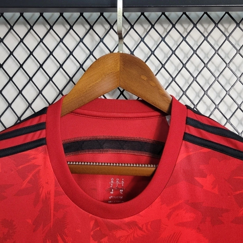 Camisa Flamengo Retrô 2014/15 Adidas Torcedor Masculina - Vermelho