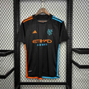 Camisa New York City Away II 2024/25 Adidas Torcedor Masculina - Preta