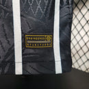 Camisa Corinthians away II 2023 2024 Nike jogador masculina preta com escudo em alto-relevo e tecnologia Dri-FIT ADV