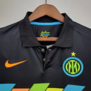 Camiseta Inter de Milão III 2021/22 Nike Torcedor Masculina - Preto